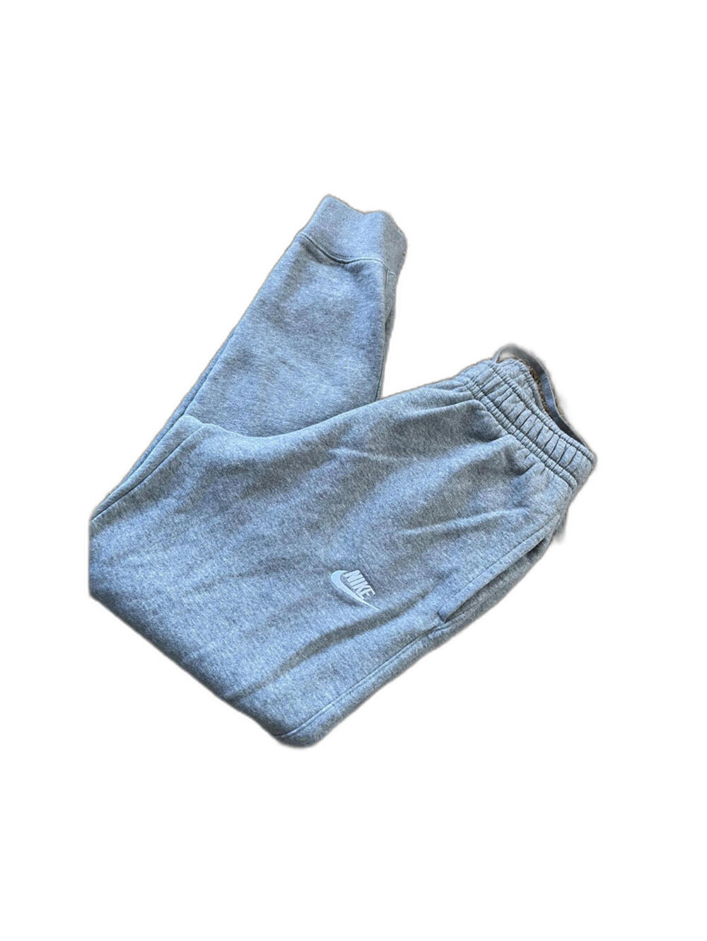 Men's Nike Sportswear Club Fleece sweatpants joggers heather gray S SMALL
